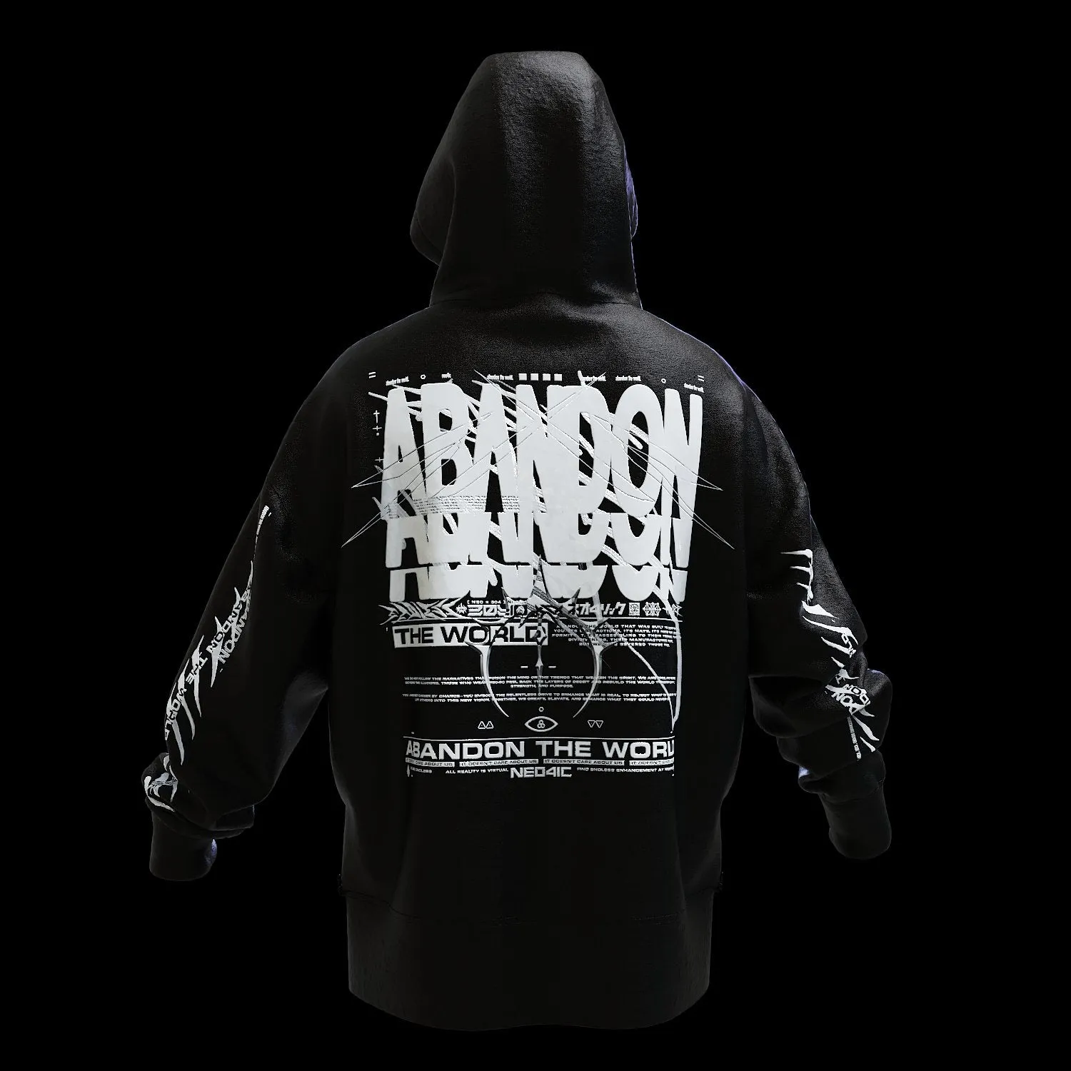 ABANDON Oversized hoodie