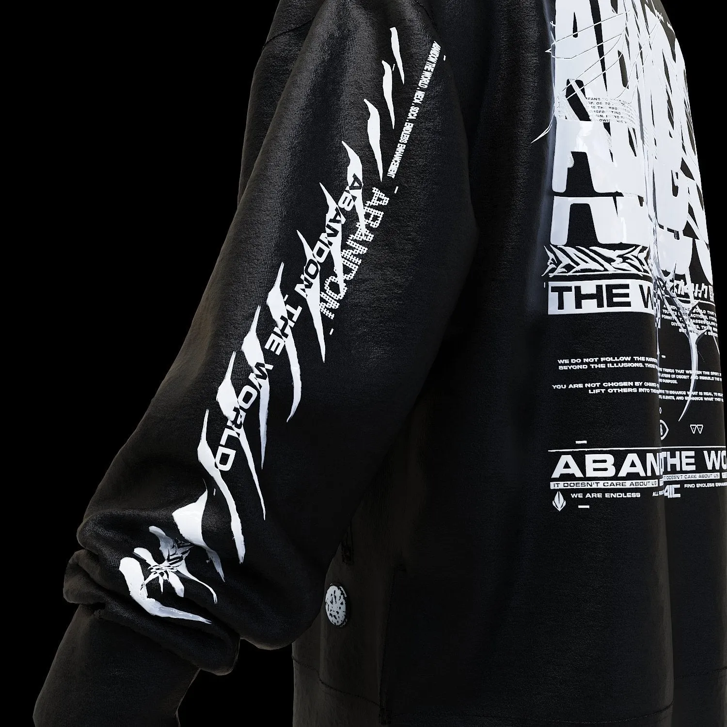 ABANDON Oversized hoodie