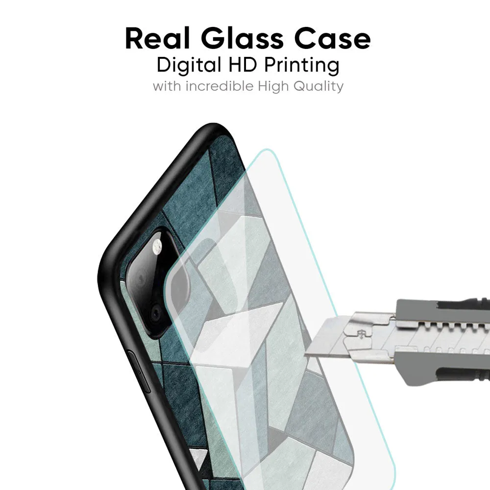 Abstact Tiles Glass Case for Samsung Galaxy S21 Ultra