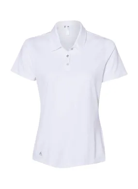 Adidas Women&#x27;s White Adidas  Performance Polo A231