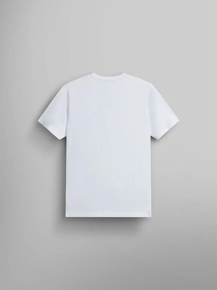 ALPHA WARPED LABEL TEE