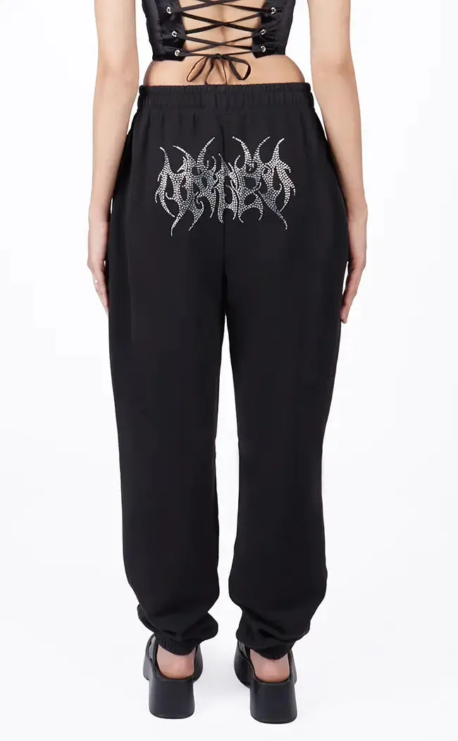 Angel Diamante Sweatpants