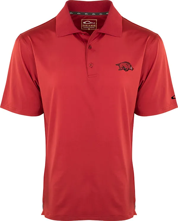 Arkansas Performance Stretch Polo