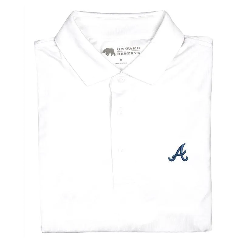 Atlanta Braves Solid Performance Polo