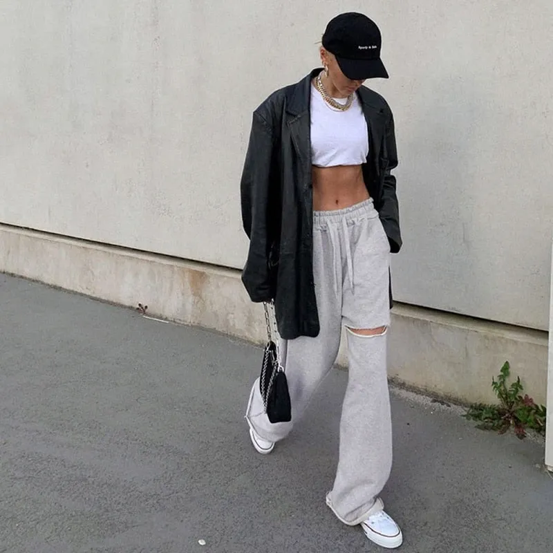 Baggy Wide Sweatpants