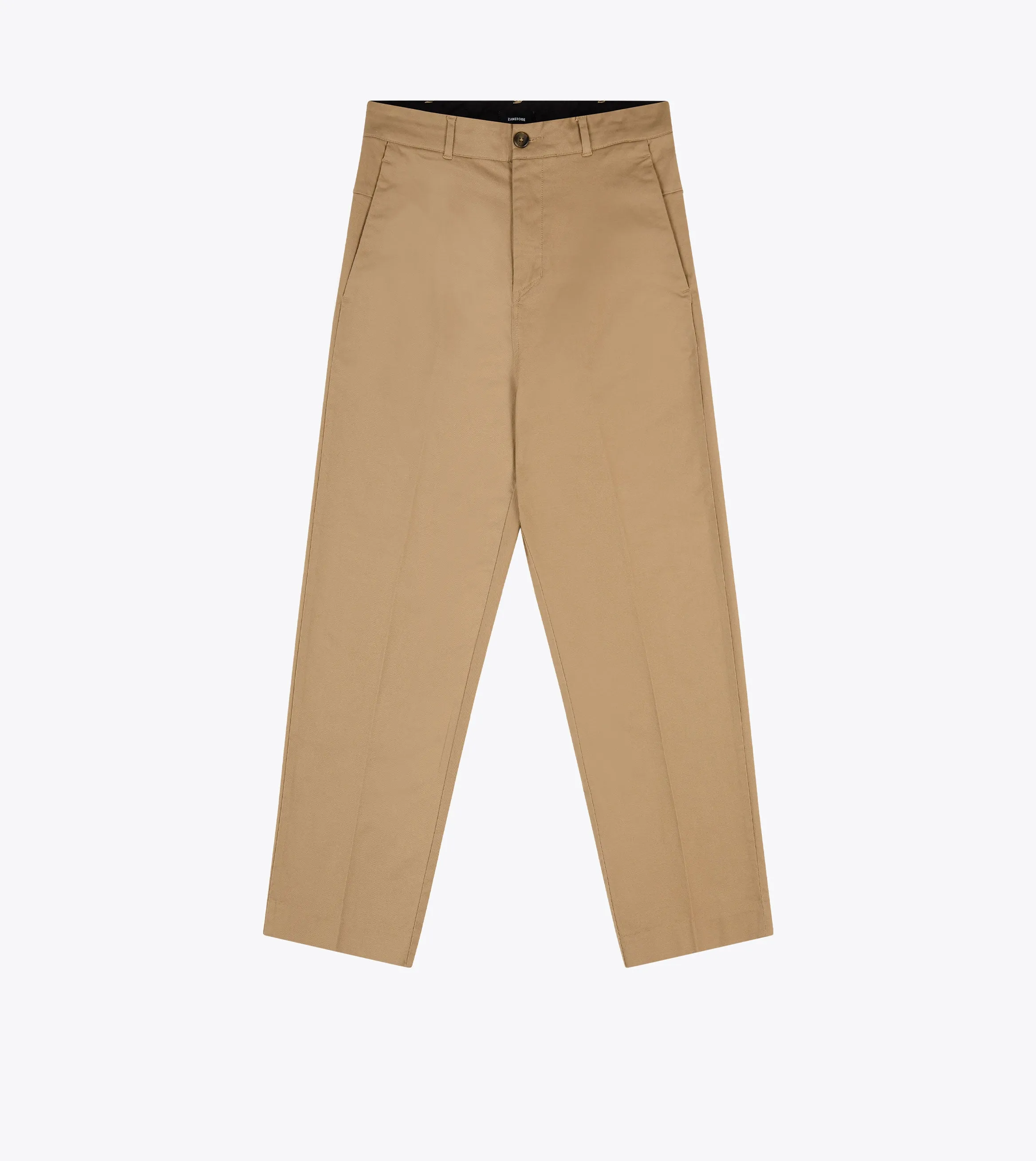 Box Crop Pant Tan