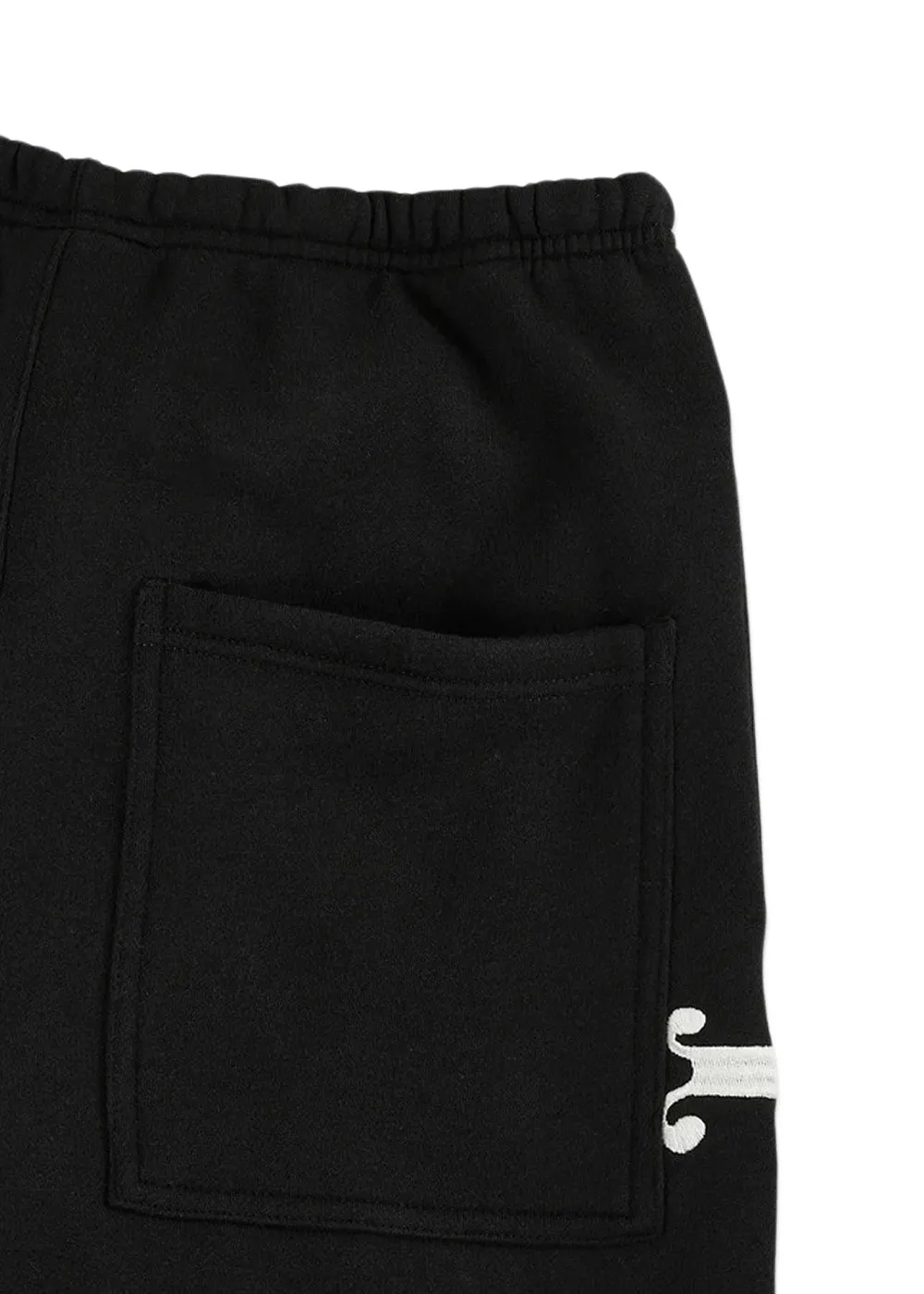 burnout sweatpants - Black