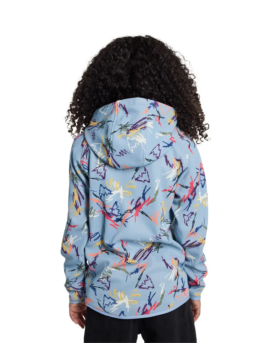 Burton Kids' Crown Weatherproof Full-Zip Scribble 2025