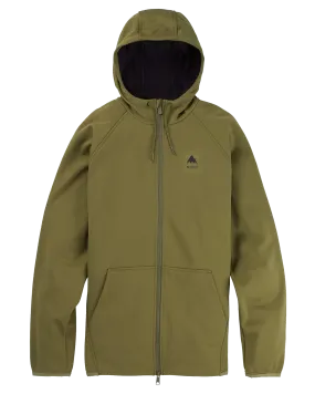 Burton Men's Crown Weatherproof Full-Zip Fleece - Martini Olive