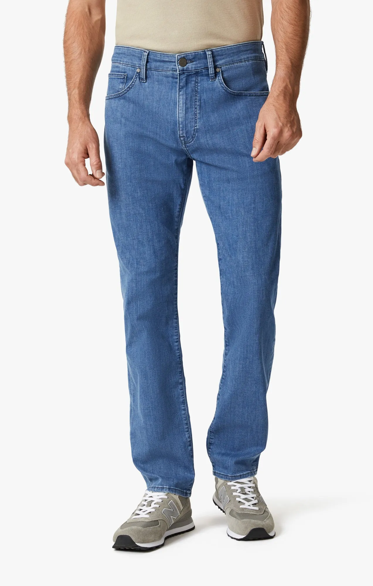 Charisma Relaxed Straight Leg Jeans In Light Kona