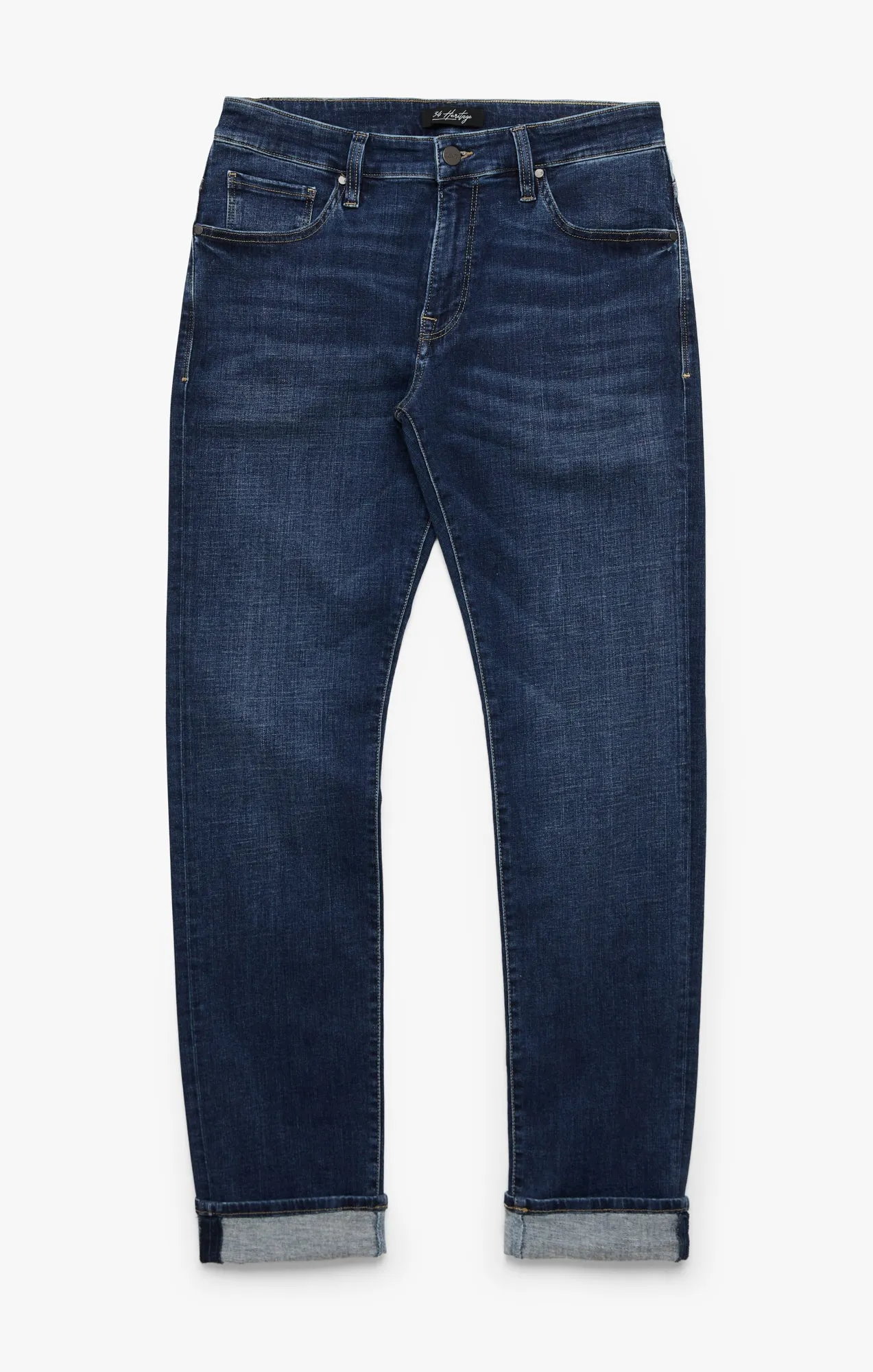 Charisma Relaxed Straight Leg Jeans In Mid Organic