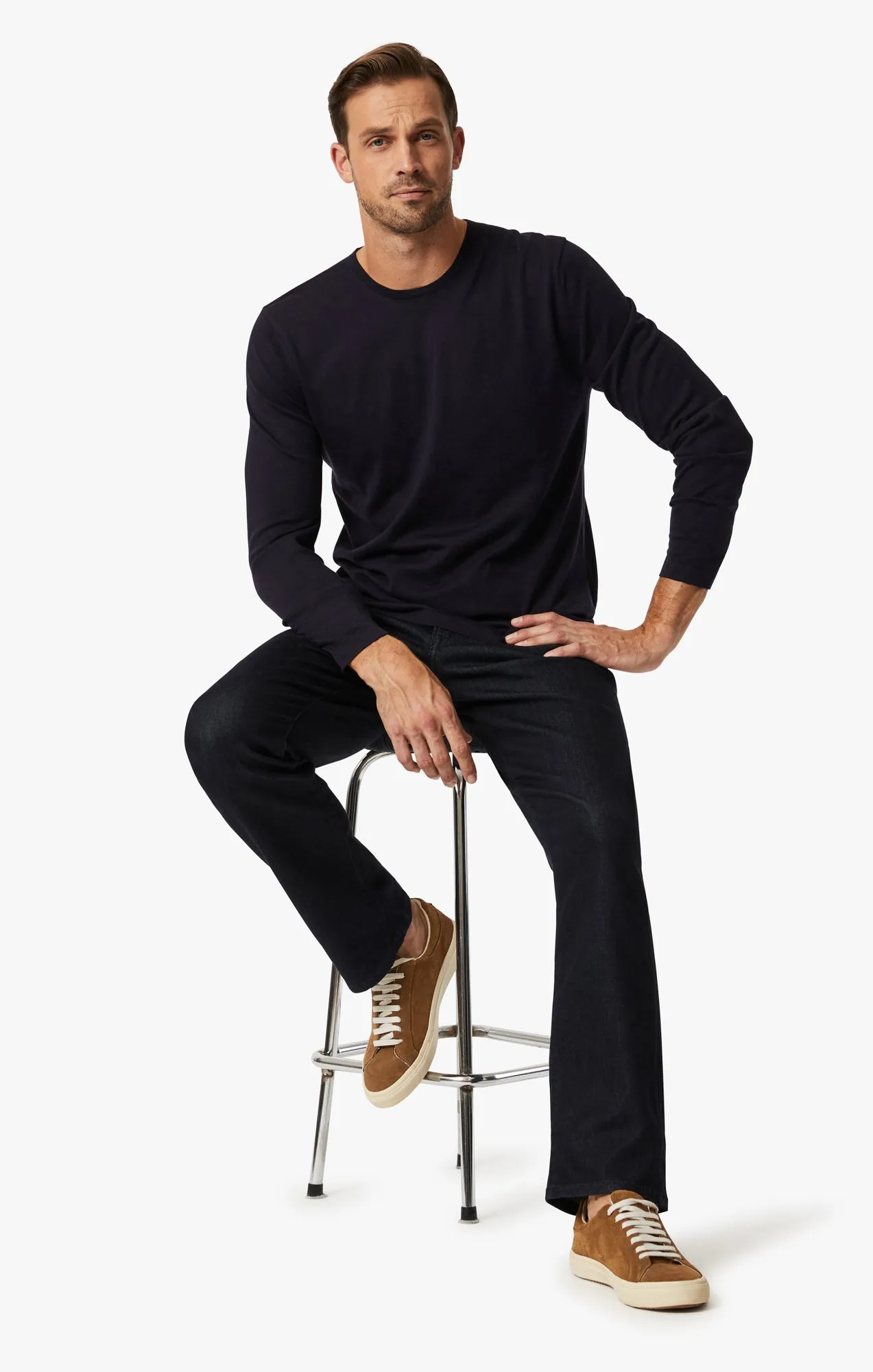 Charisma Relaxed Straight Leg Jeans In Midnight Tonal Urban