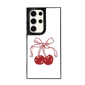 Cherry Designer Samsung S23 Ultra Case Cover