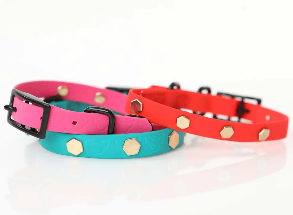 Chic Pink Dog Sport Collar