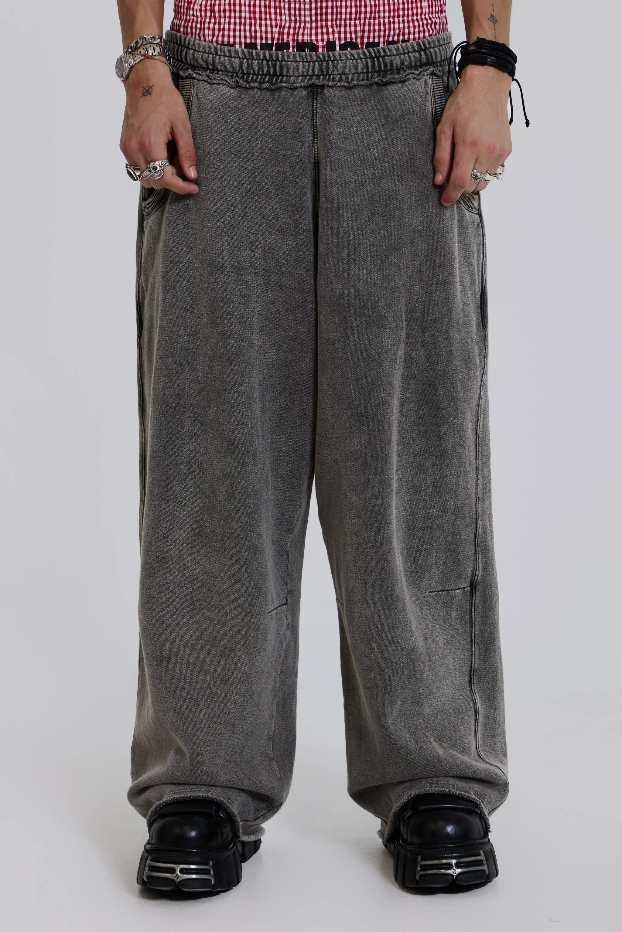 Chrome Wash Monster Joggers