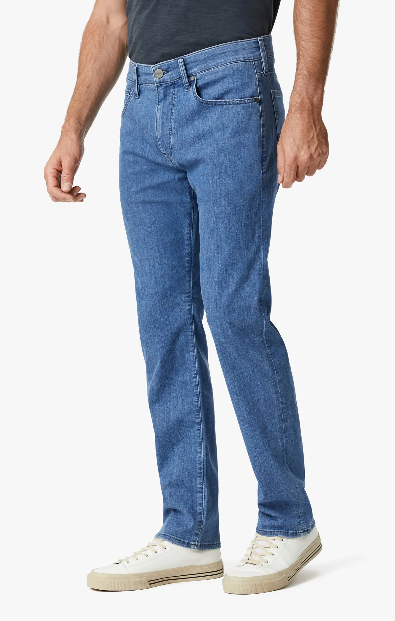 Cool Tapered Leg Jeans In Light Kona