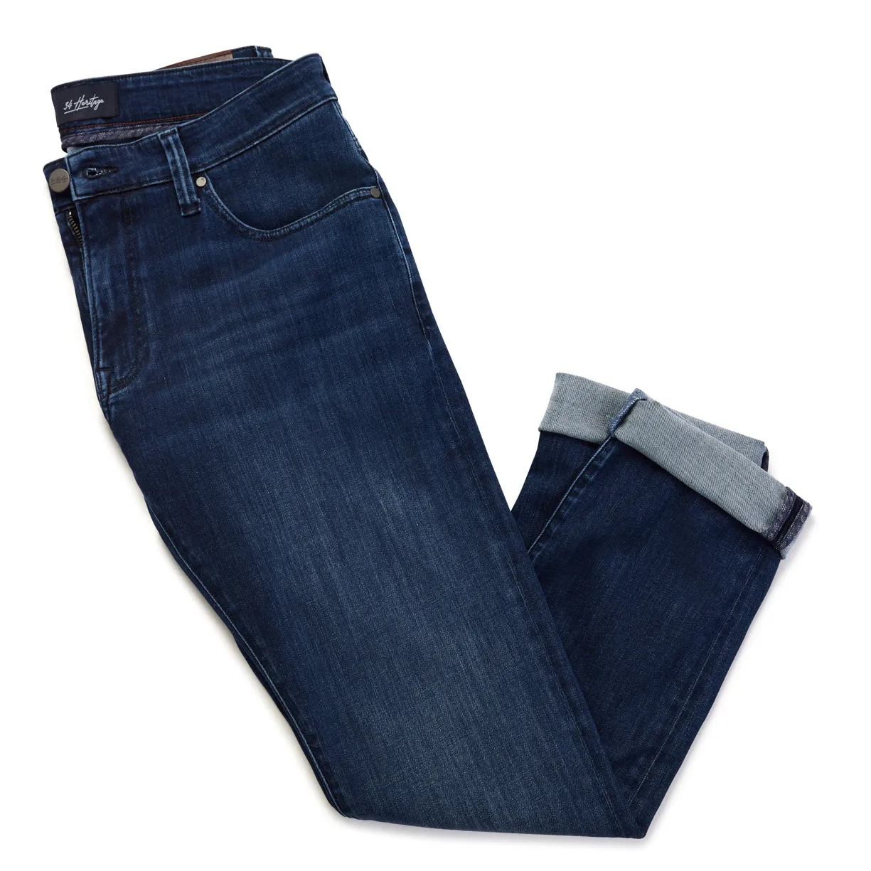 Cool Tapered Leg Jeans In Mid Indigo Urban