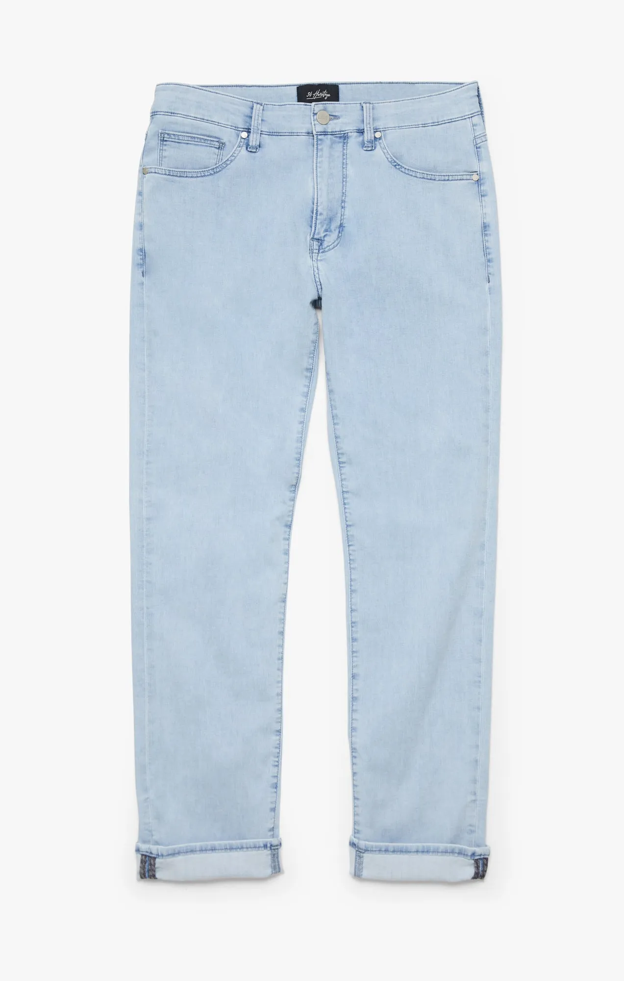 Courage Straight Leg Jeans In Bleached Kona