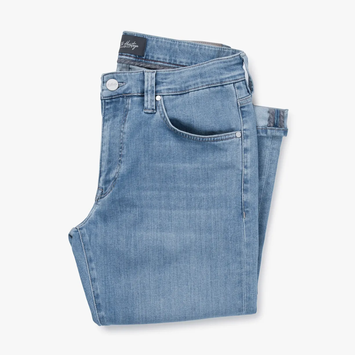 Courage Straight Leg Jeans In Light Brushed Urban