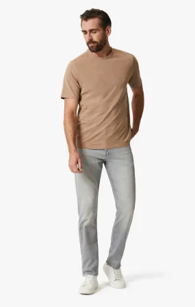 Courage Straight Leg Jeans In Light Grey Urban