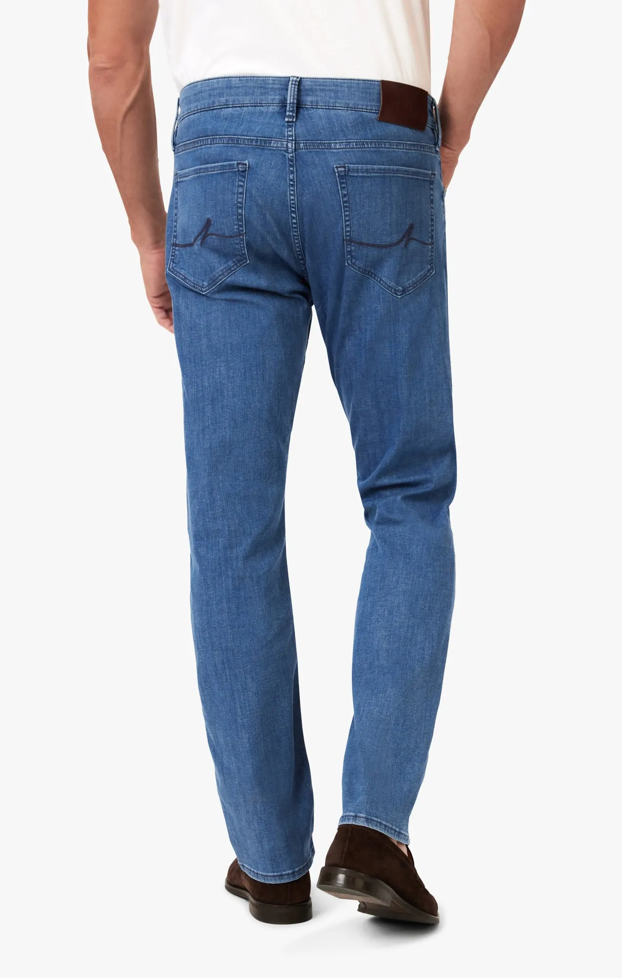 Courage Straight Leg Jeans In Light Shaded Kona