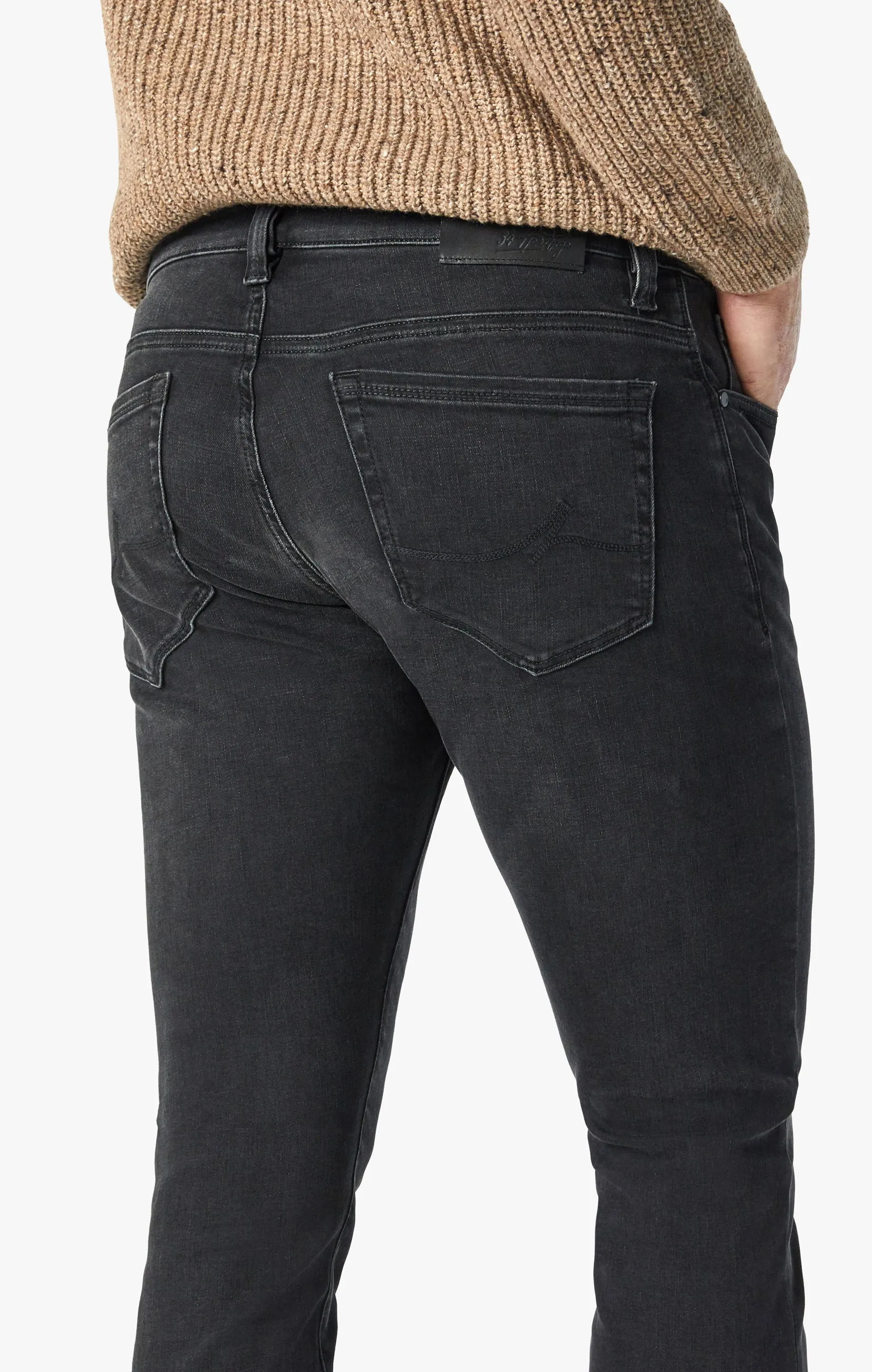 Courage Straight Leg Jeans in Smoke Organic