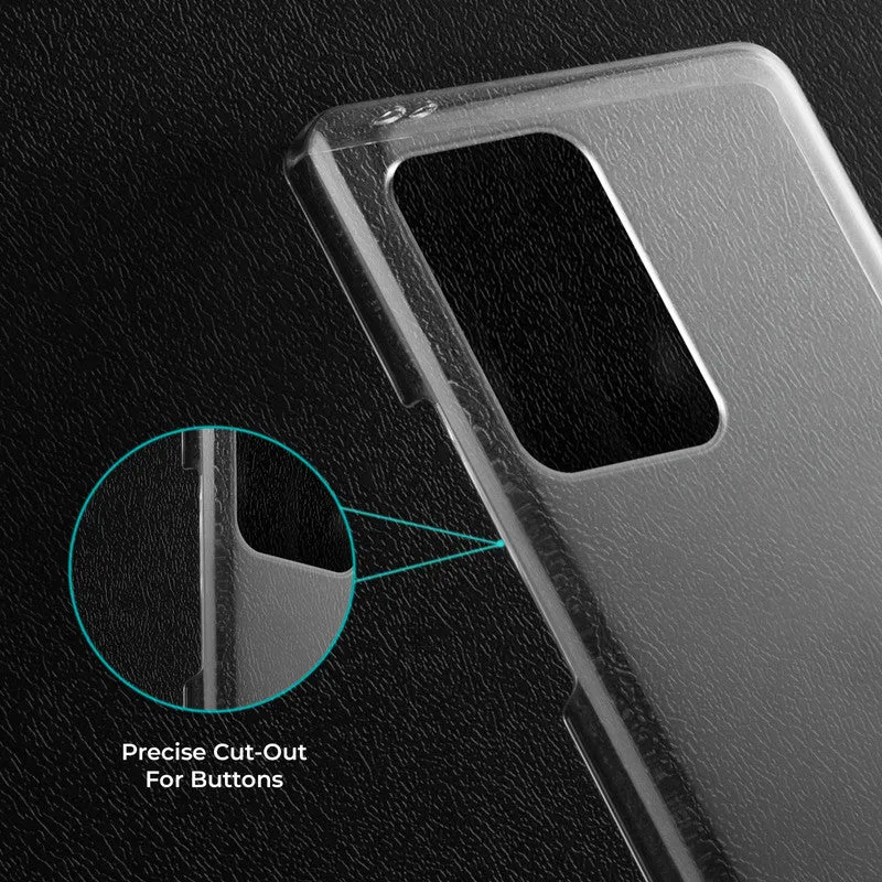 Crystal Clear Hard Back Anti-Yellowing Phone Case For Samsung S20 ultra