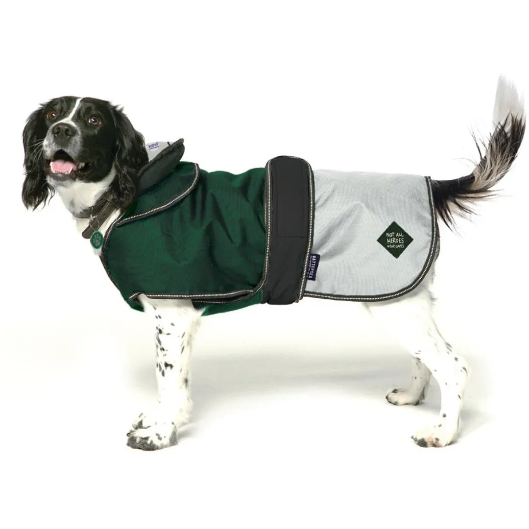 Danish Design Battersea 2-in-1 Dog Coat Green