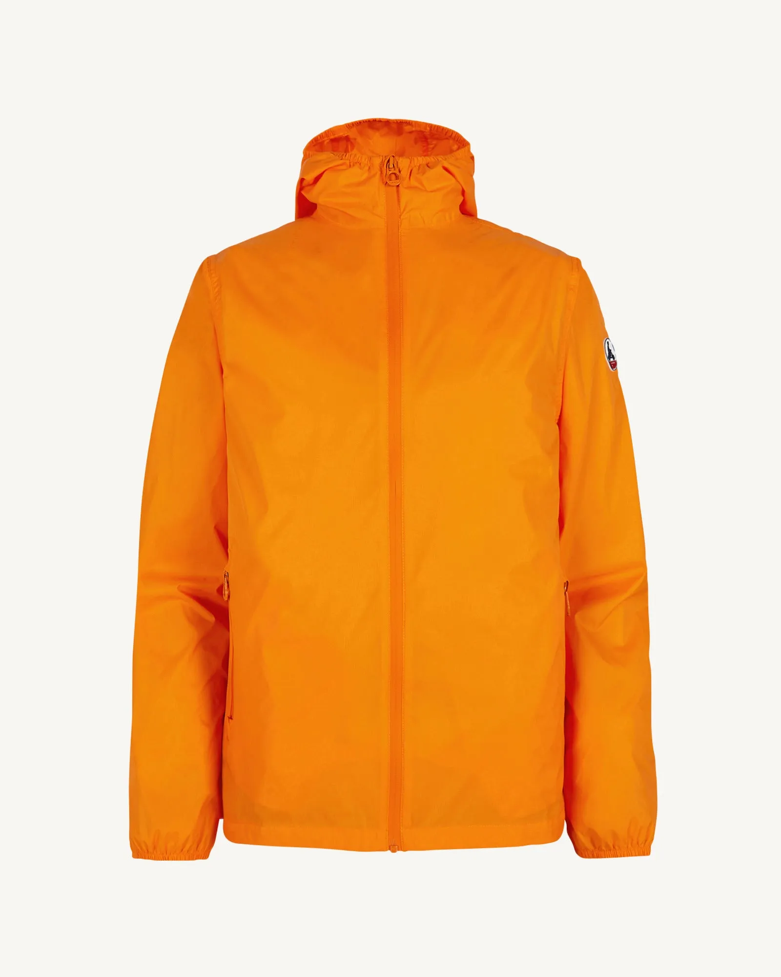 Derry waterproof packable jacket Tangerine