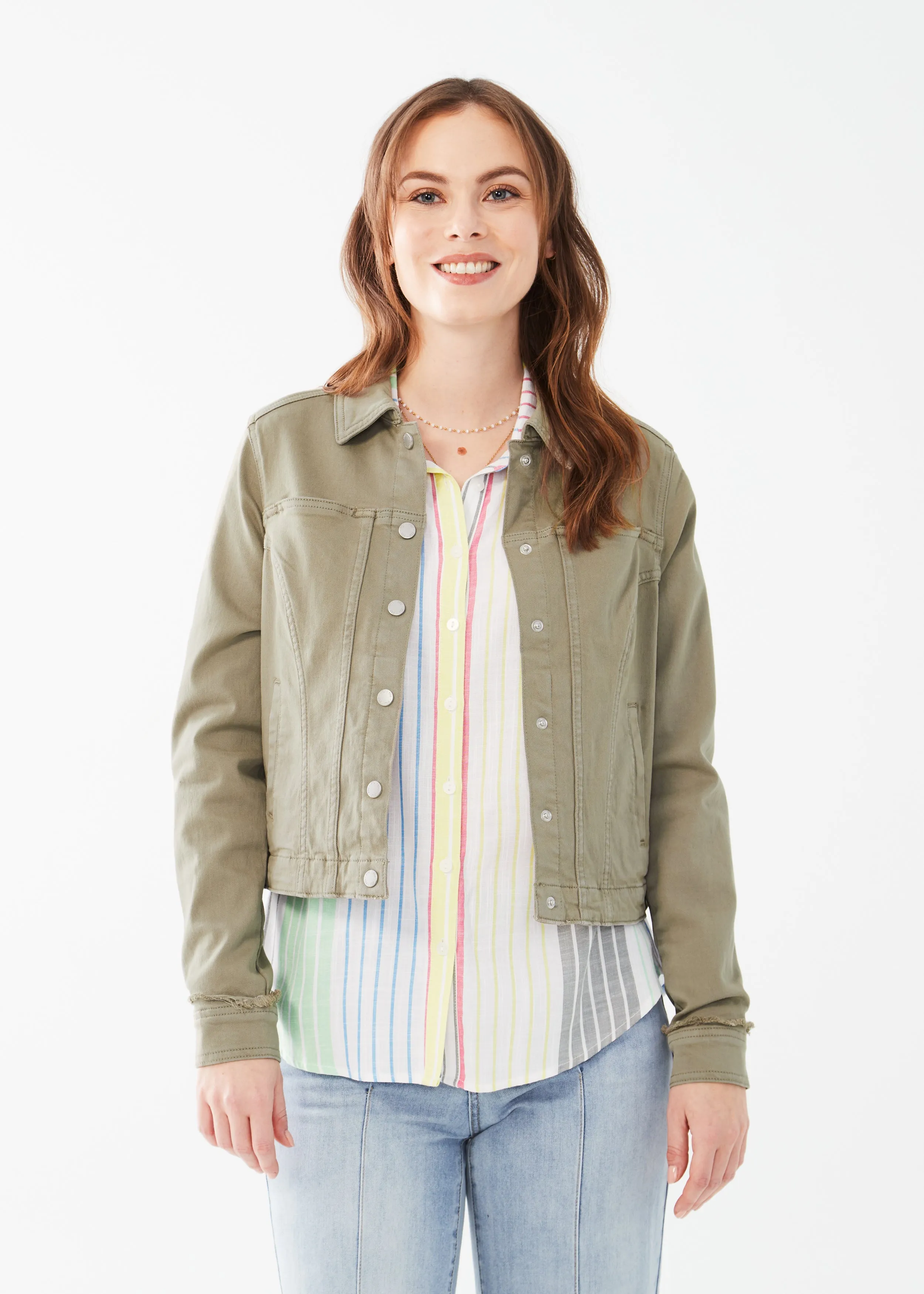 Euro Twill, Cropped Jacket