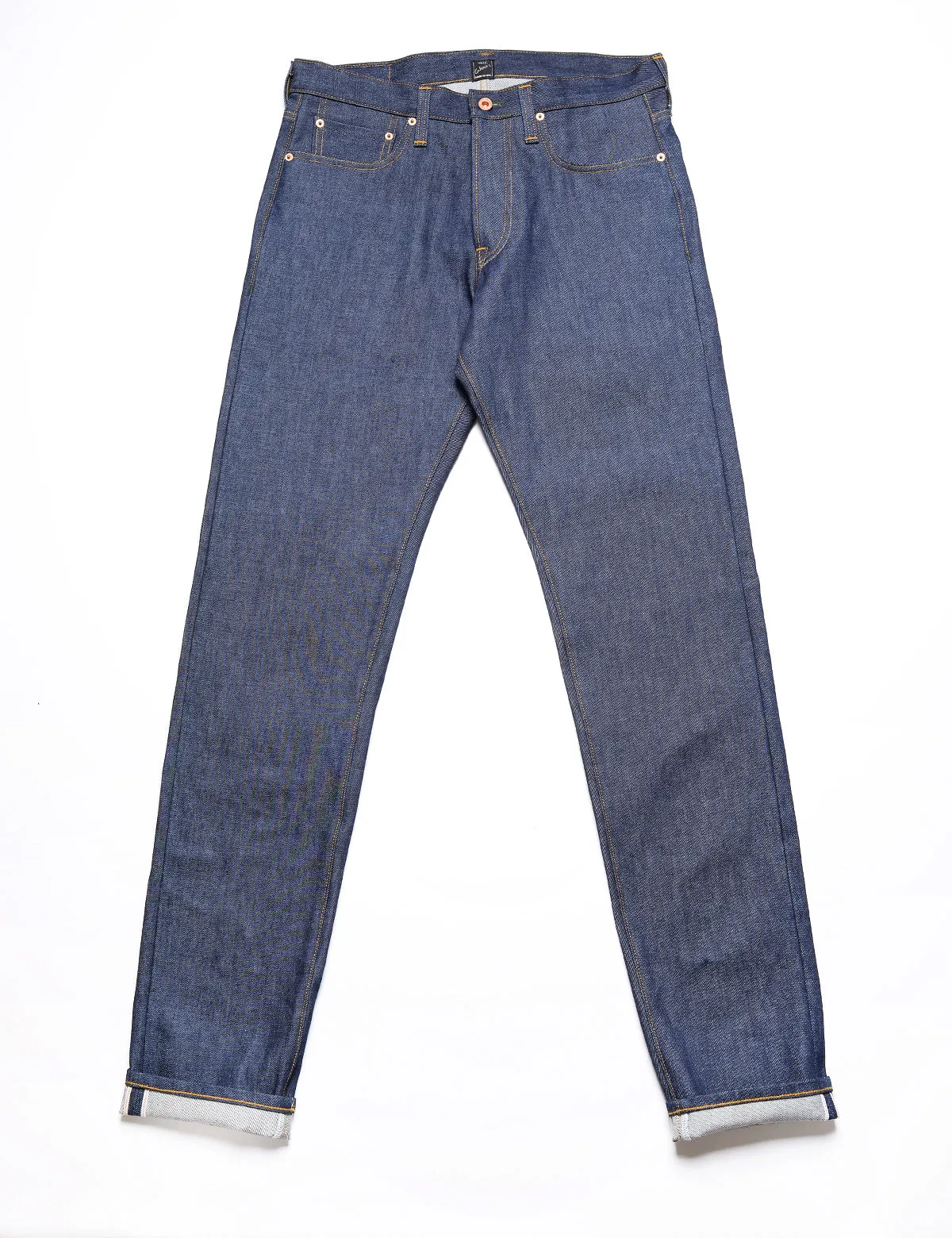 FINAL SALE: GD112 SLOUCHY TAPERED | Raw 13 Oz Selvedge Denim - Original Indigo