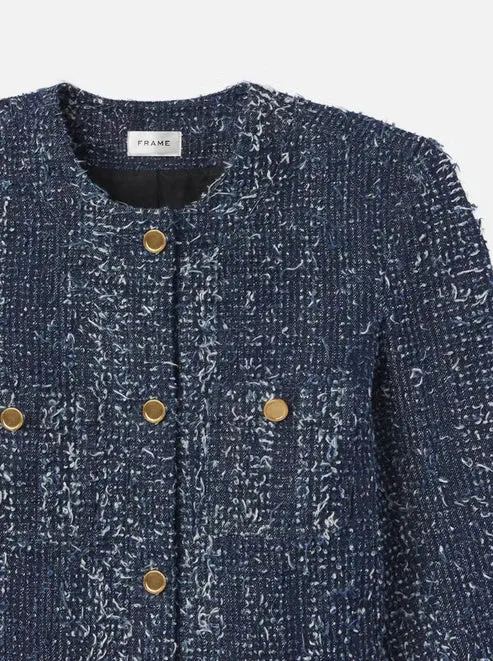 Frame Denim Boucle Jacket Magic