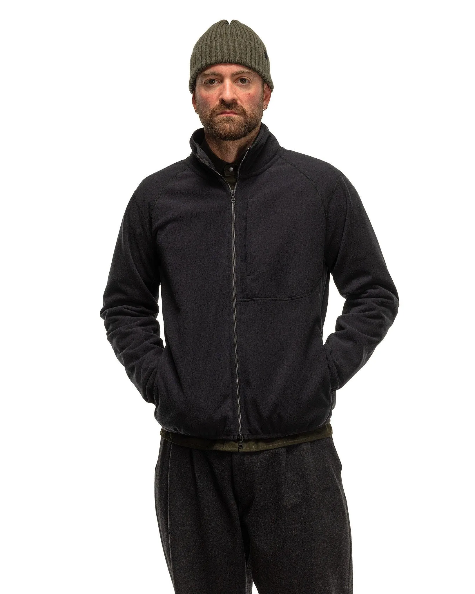 Guide Jacket - GORE-TEX WINDSTOPPER® 3L Fleece / Polartec® MicroGrid Black