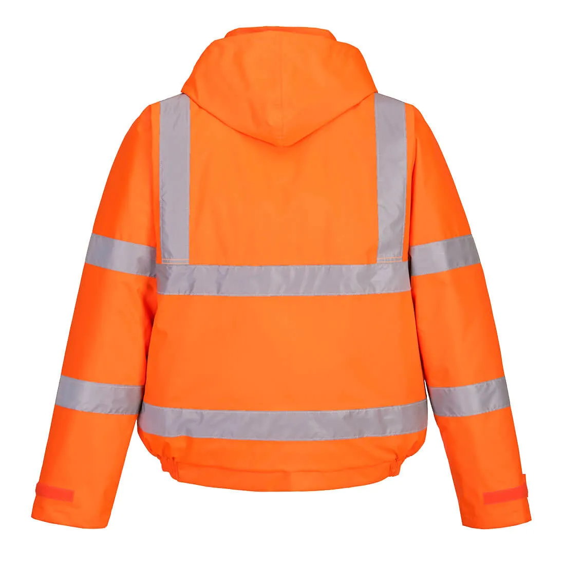 Hi-Vis Bomber Jacket Orange