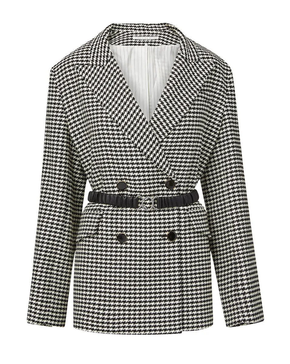 Hutchinson Houndstooth Dickey Jacket