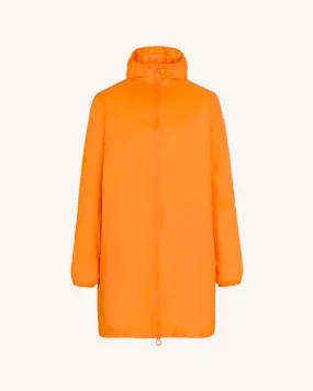 Imperméable long à capuche paquetable Tangerine Oban