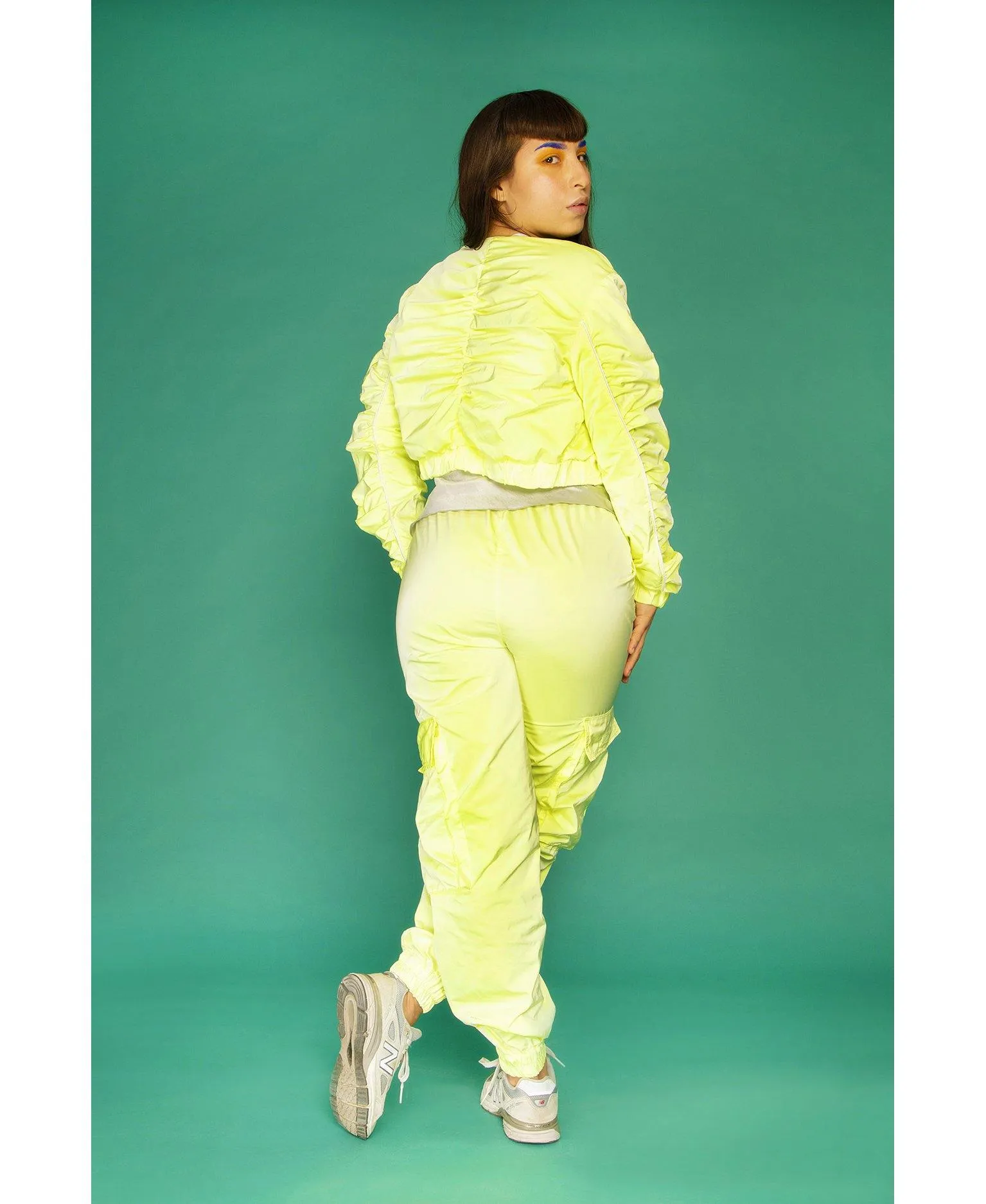 Juicy Cargo Pants Glowing Lemon