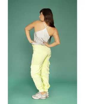 Juicy Cargo Pants Glowing Lemon