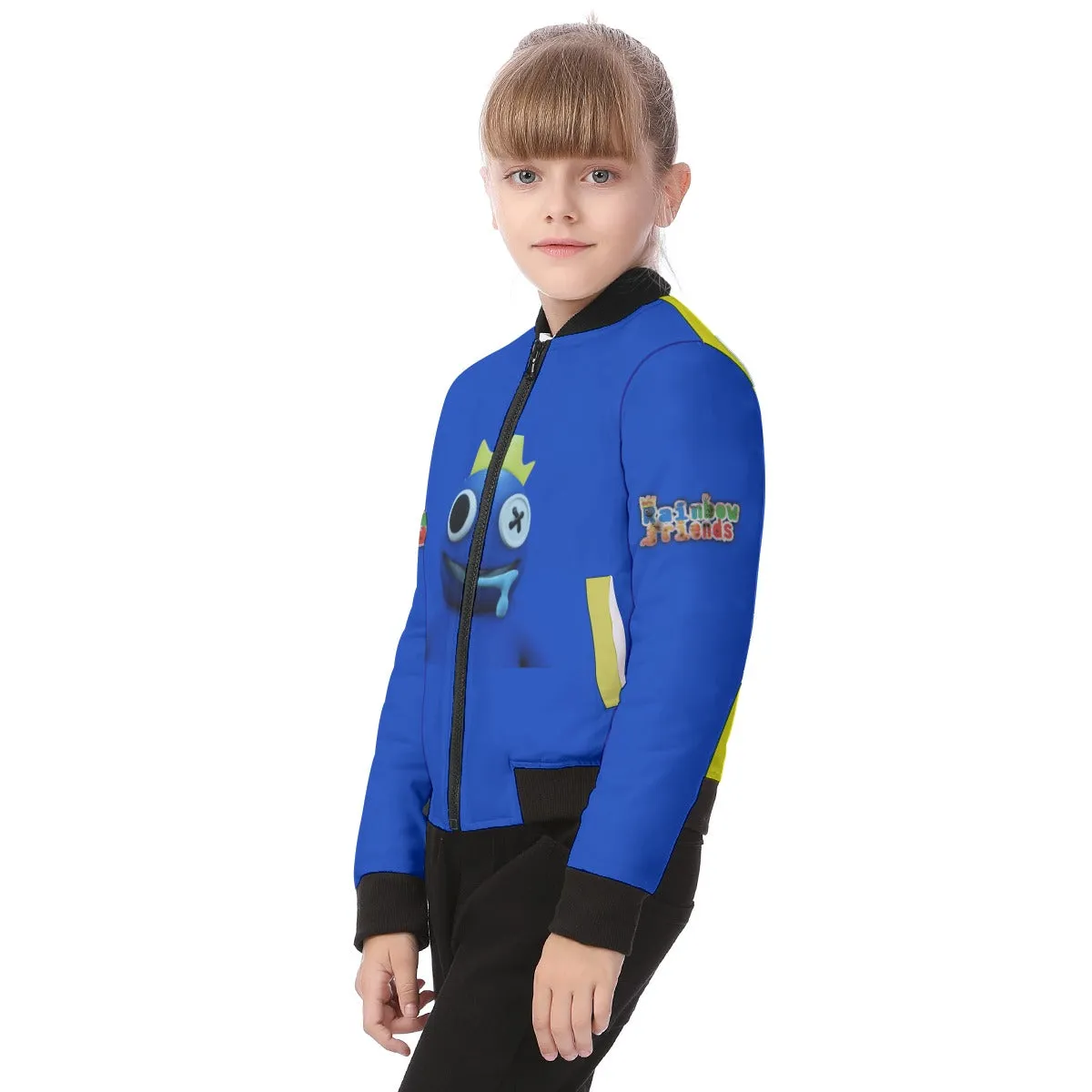 Kid's Rainbow Friends Bomber Jacket