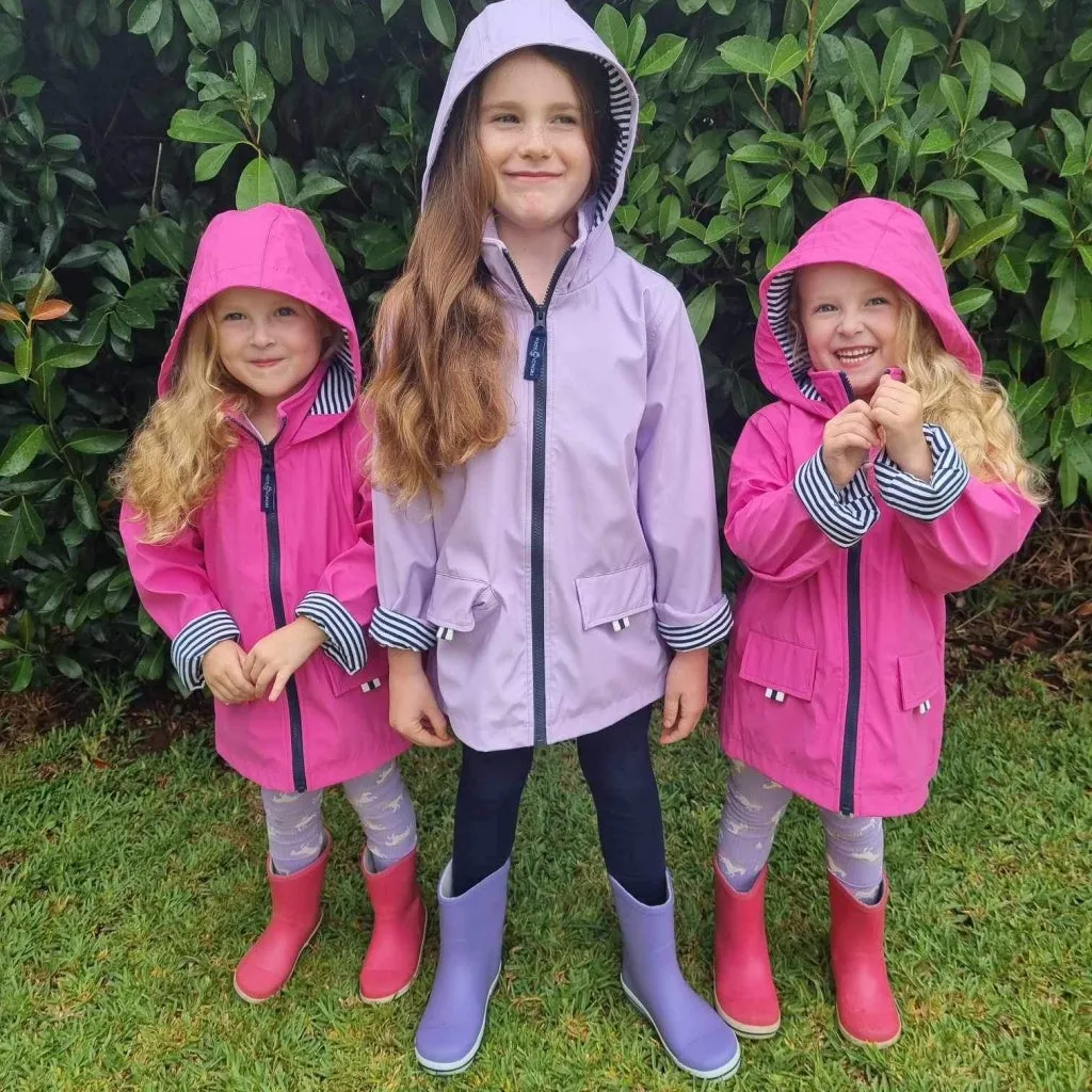 Kids' Raincoat - Purple