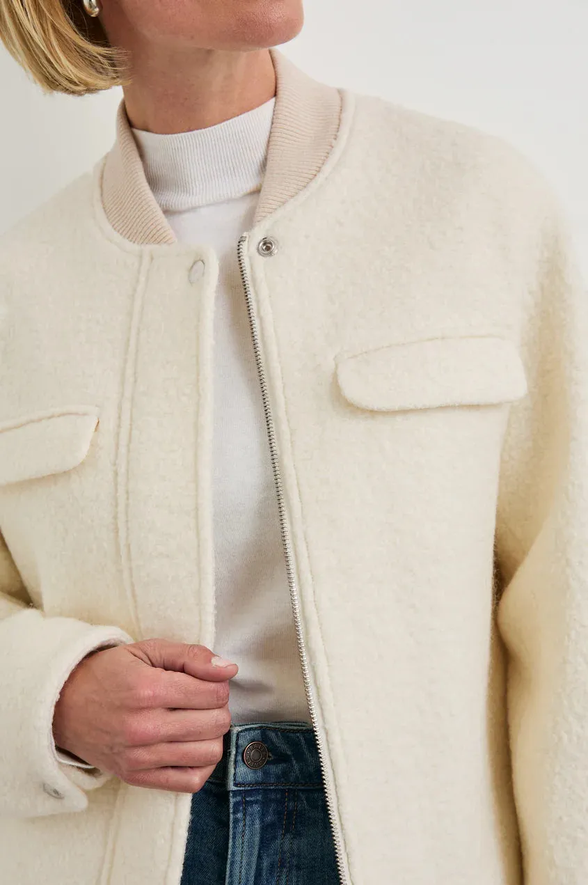 Kinsley Jacket- Ivory