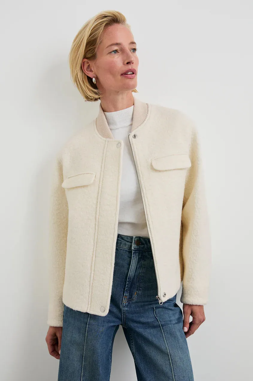 Kinsley Jacket- Ivory