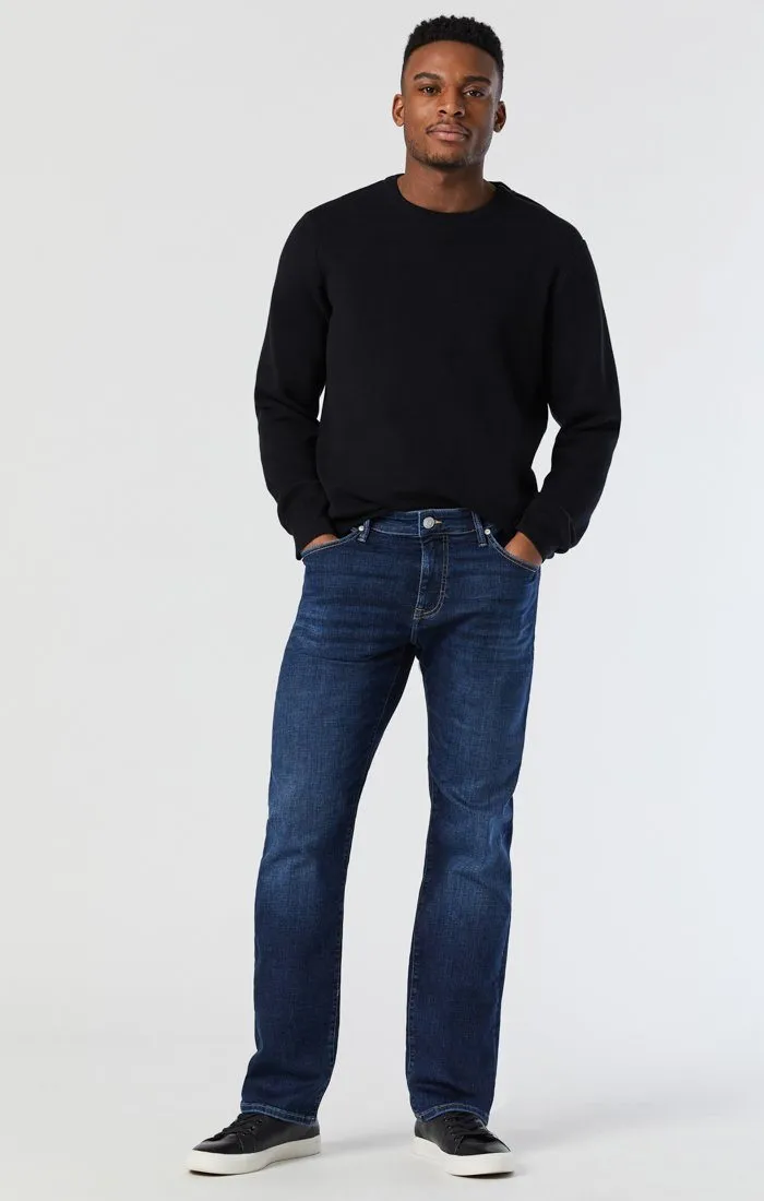 MARCUS SLIM STRAIGHT LEG JEANS IN DEEP ORGANIC MOVE