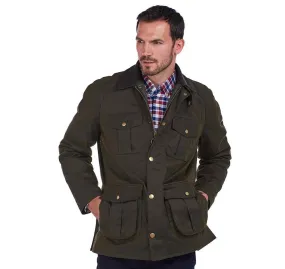 Men's Hebden Wax Jacket - Olive