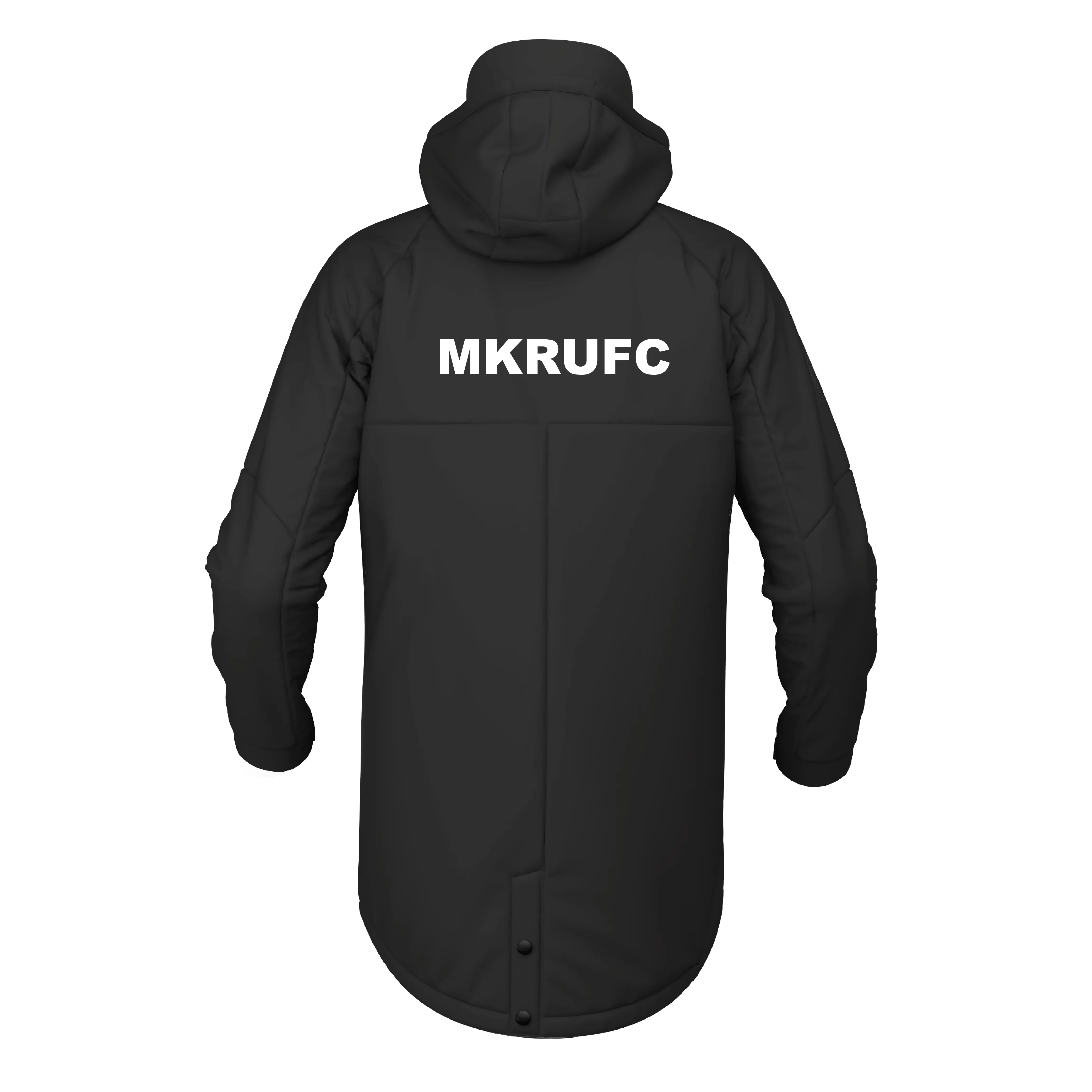 MKRUFC 3/4 Jacket - Black/black