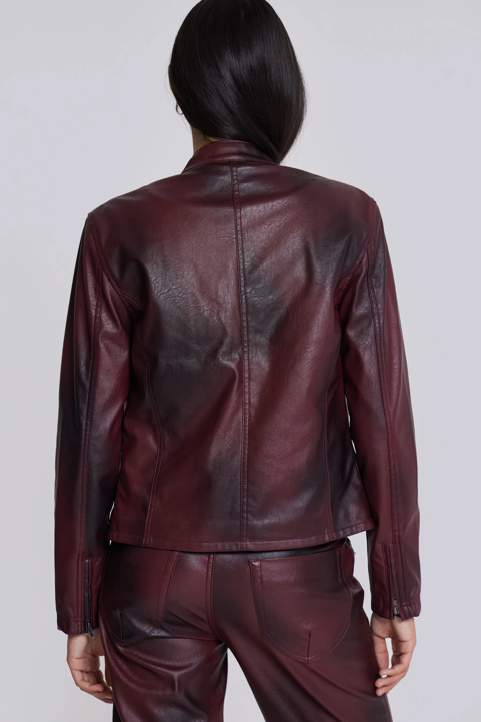 Oxblood Piston Jacket