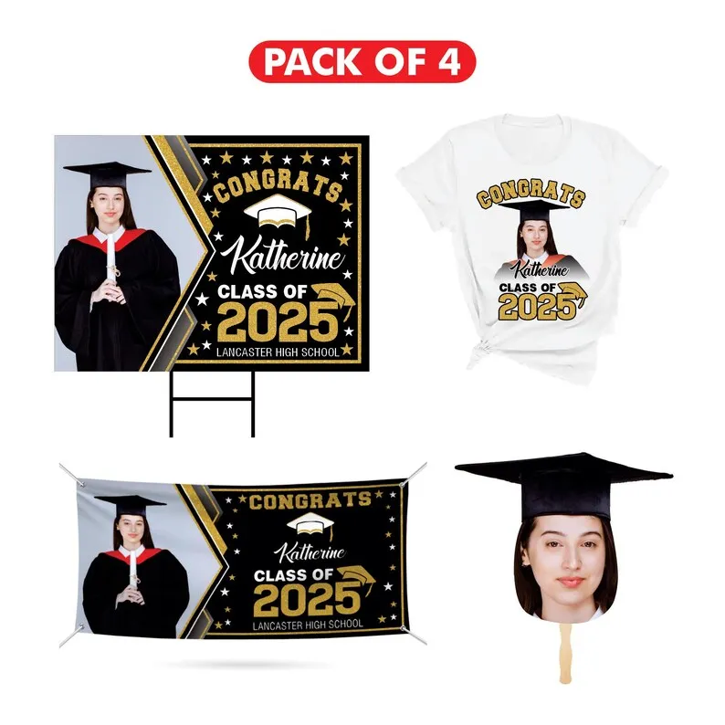 Pack of Custom Graduation 2025