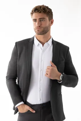 Performance Blazer // CHARCOAL MELANGE