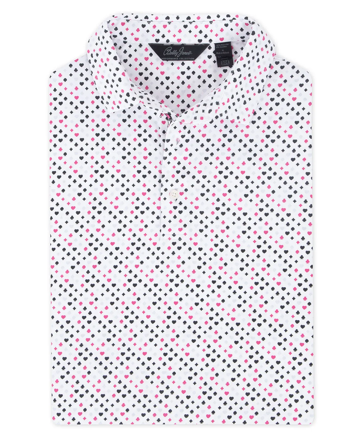 Performance Poker Print Polo