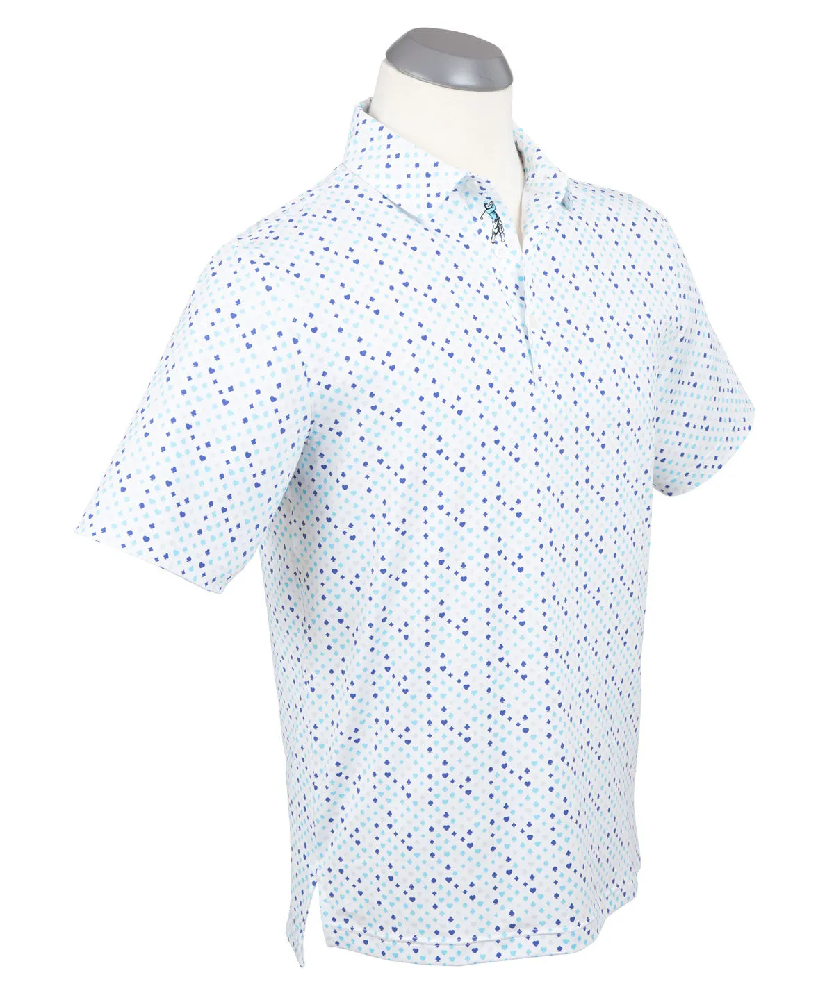 Performance Poker Print Polo